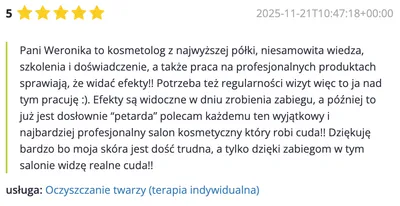 Opinie klientów salonu Vanillia Gdańsk - zadowolone klientki - opinia 2